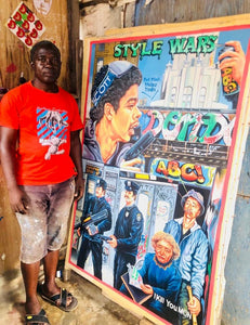 Style Wars - Archival Giclée Print from Static Medium by Bright Obeng (Artist’s Proof)