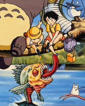 Load image into Gallery viewer, My Neighbor Totoro - Limited Edition Archival Giclée Print from Static Medium by C.A. Wisely (Version 2)