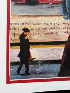 Basquiat in Downtown 81 - Limited Edition Archival Giclée Print from Static Medium by Farkira