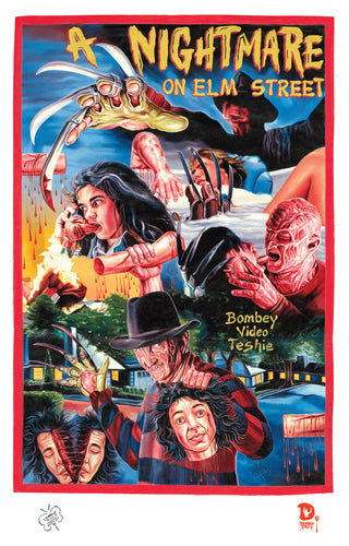 A NIGHTMARE ON ELM STREET (High Quality Print) - C.A. Wisely