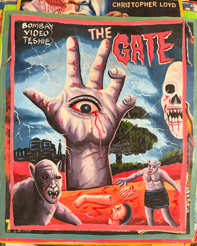 The Gate - Original Painting by Papa Warsti