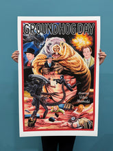 Load image into Gallery viewer, Groundhog Day x Alien - Limited Edition Archival Giclée Print from Static Medium by C.A. Wisely