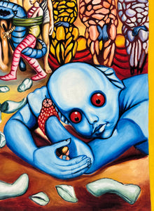 Fantastic Planet - Limited Edition Archival Giclée Print from Static Medium by Leonardo