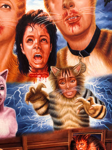 Cats - Limited Edition Archival Giclée Print from Static Medium by Mr. Nana Agyq