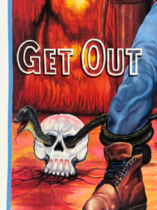 Get Out - Limited Edition Archival Giclée Print from Static Medium by Bright Obeng