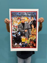 Load image into Gallery viewer, Last Week Tonight with John Oliver - Archival Giclée Print by Ghanaian artist C.A. Wisely
