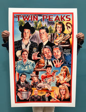 Load image into Gallery viewer, Twin Peaks - Limited Edition Archival Giclée Print from Static Medium by Heavy J