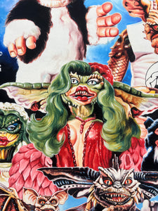 GREMLINS ポスター ポスターフレーム （グレムリン/ギズモ） ポスター＆木製