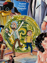 Load image into Gallery viewer, Back to the Future x Rick &amp; Morty - Limited Edition Archival Giclée Print from Static Medium by Heavy J