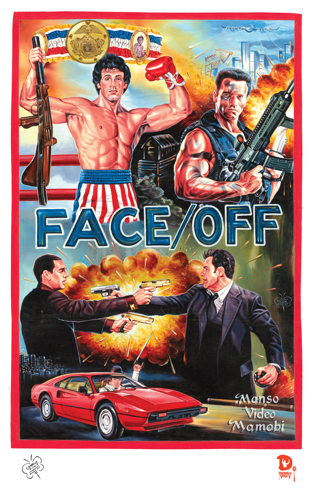 FACE OFF (High Quality Print) - C.A. Wisely