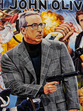 Load image into Gallery viewer, Last Week Tonight with John Oliver - Archival Giclée Print by Ghanaian artist C.A. Wisely