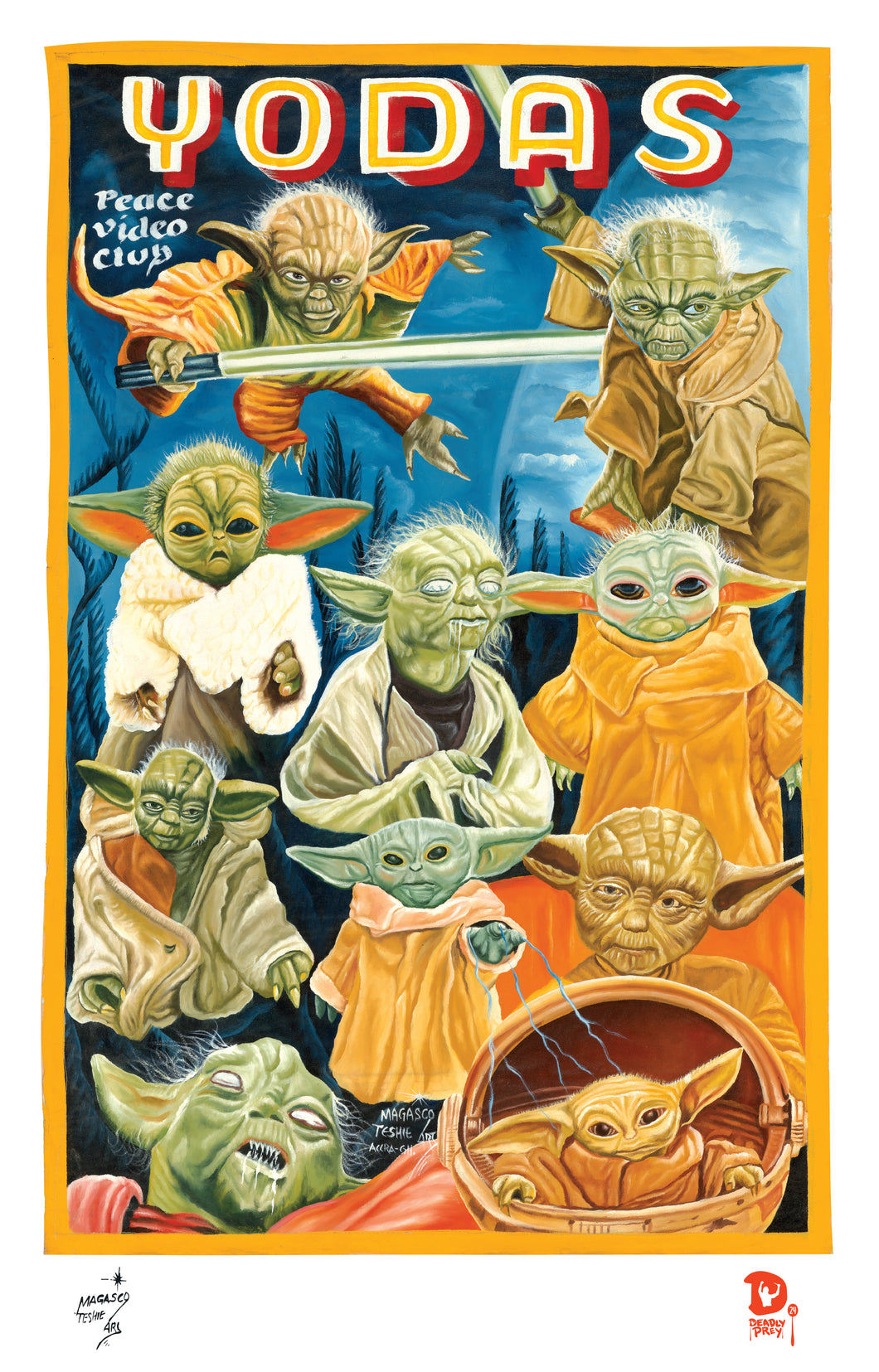 YODAS (High Quality Print) - Magasco