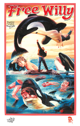 FREE WILLY (High Quality Print) - Heavy J