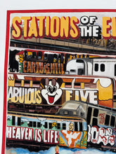 Load image into Gallery viewer, Stations of the Elevated - Limited Edition Archival Giclée Print from Static Medium by Farkira