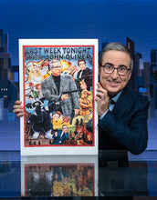 Load image into Gallery viewer, Last Week Tonight with John Oliver - Archival Giclée Print by Ghanaian artist C.A. Wisely
