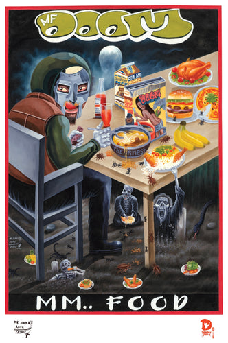 MF DOOM MM..FOOD (High Quality Print) - Mr. Nana Agyq