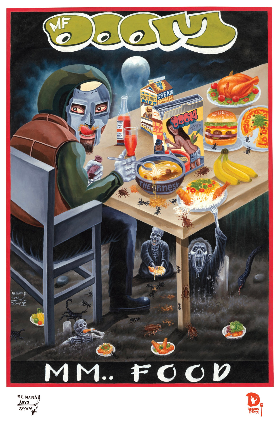 MF DOOM MM..FOOD (High Quality Print) - Mr. Nana Agyq