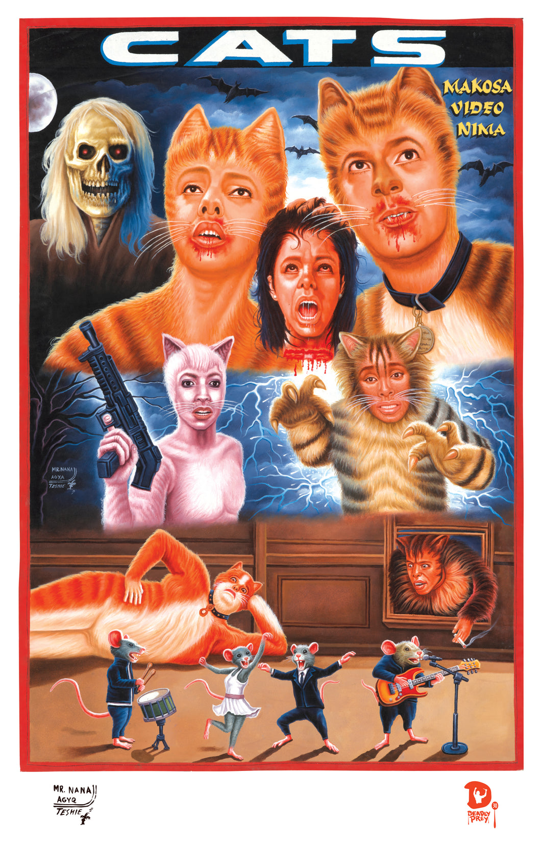 CATS (High Quality Print) - Mr. Nana Agyq