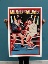 Load image into Gallery viewer, Gallagher Vs. Gallagher - Limited Edition Archival Giclée Print from Static Medium by Heavy J