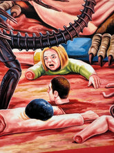 Load image into Gallery viewer, Groundhog Day x Alien - Limited Edition Archival Giclée Print from Static Medium by C.A. Wisely