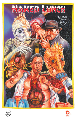 NAKED LUNCH (High Quality Print) - Bright Obeng