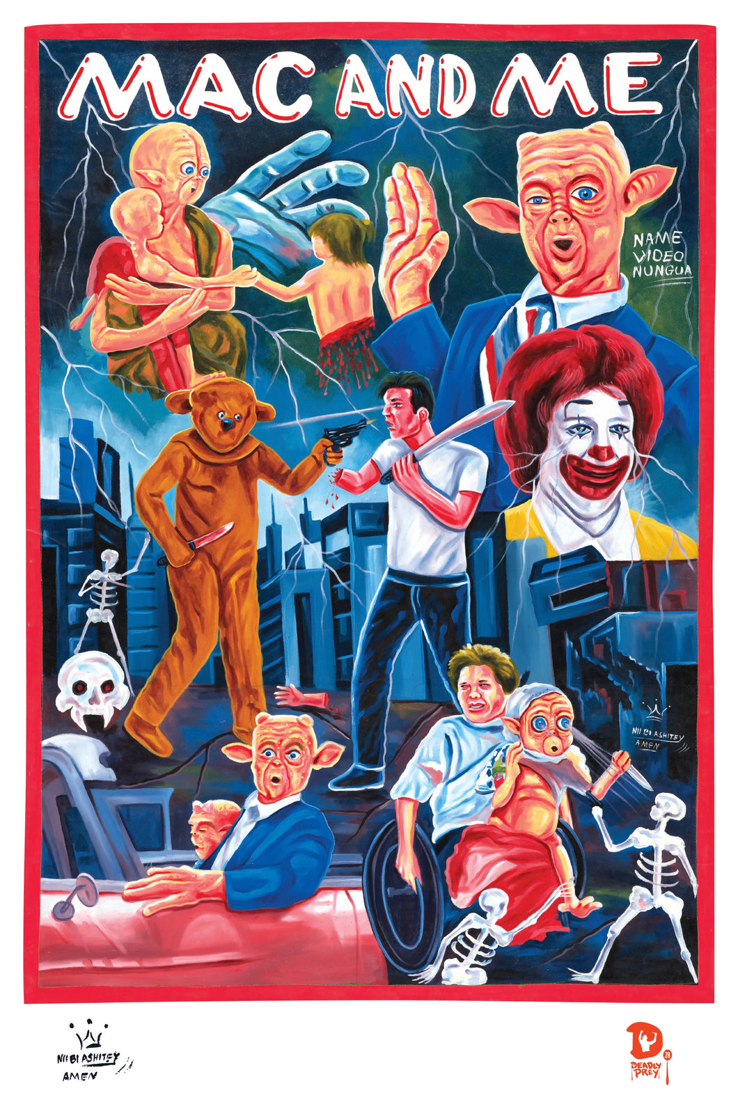 MAC AND ME (High Quality Print) - Nii Bi Ashitey