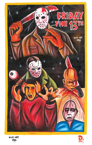 FRIDAY THE 13TH (High Quality Print) - Wise Art