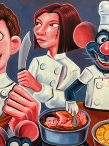 Ratatouille - Limited Edition Archival Giclée Print from Static Medium by Nii Bi Ashitey