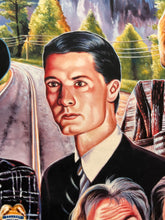 Load image into Gallery viewer, Twin Peaks - Limited Edition Archival Giclée Print from Static Medium by Heavy J