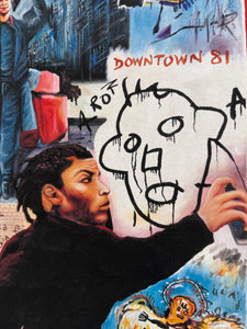 Basquiat in Downtown 81 - Limited Edition Archival Giclée Print from Static Medium by Farkira