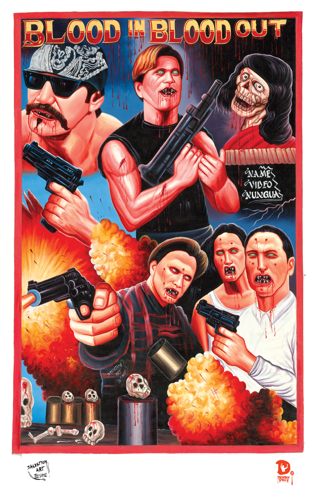 BLOOD IN BLOOD OUT (High Quality Print) - Salvation