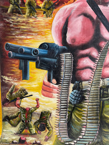 Commando - Original Painting by Farkira