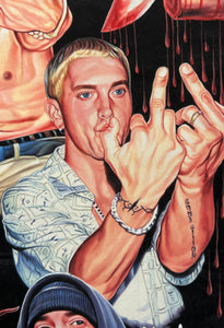 8 Mile - Limited Edition Archival Giclée Print from Static Medium by C.A. Wisely