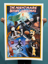 Load image into Gallery viewer, The Nightmare Before Christmas - Limited Edition Archival Giclée Print from Static Medium by Stoger