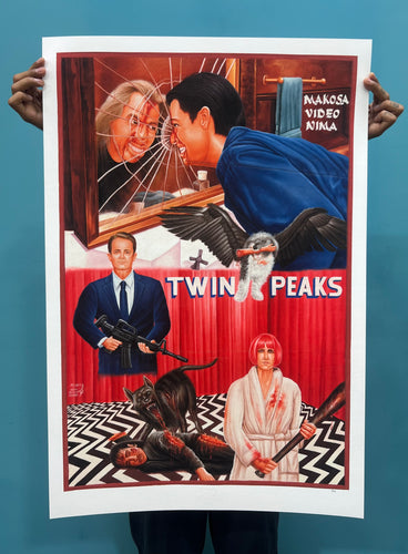 Twin Peaks - Limited Edition Archival Giclée Print from Static Medium by Mr. Nana Agyq - Part 2