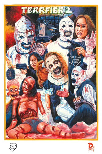 TERRIFIER 2 (High Quality Print) - Bright Obeng