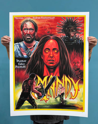 Mandy - Limited Edition Archival Giclée Print from Static Medium by C.A. Wisely