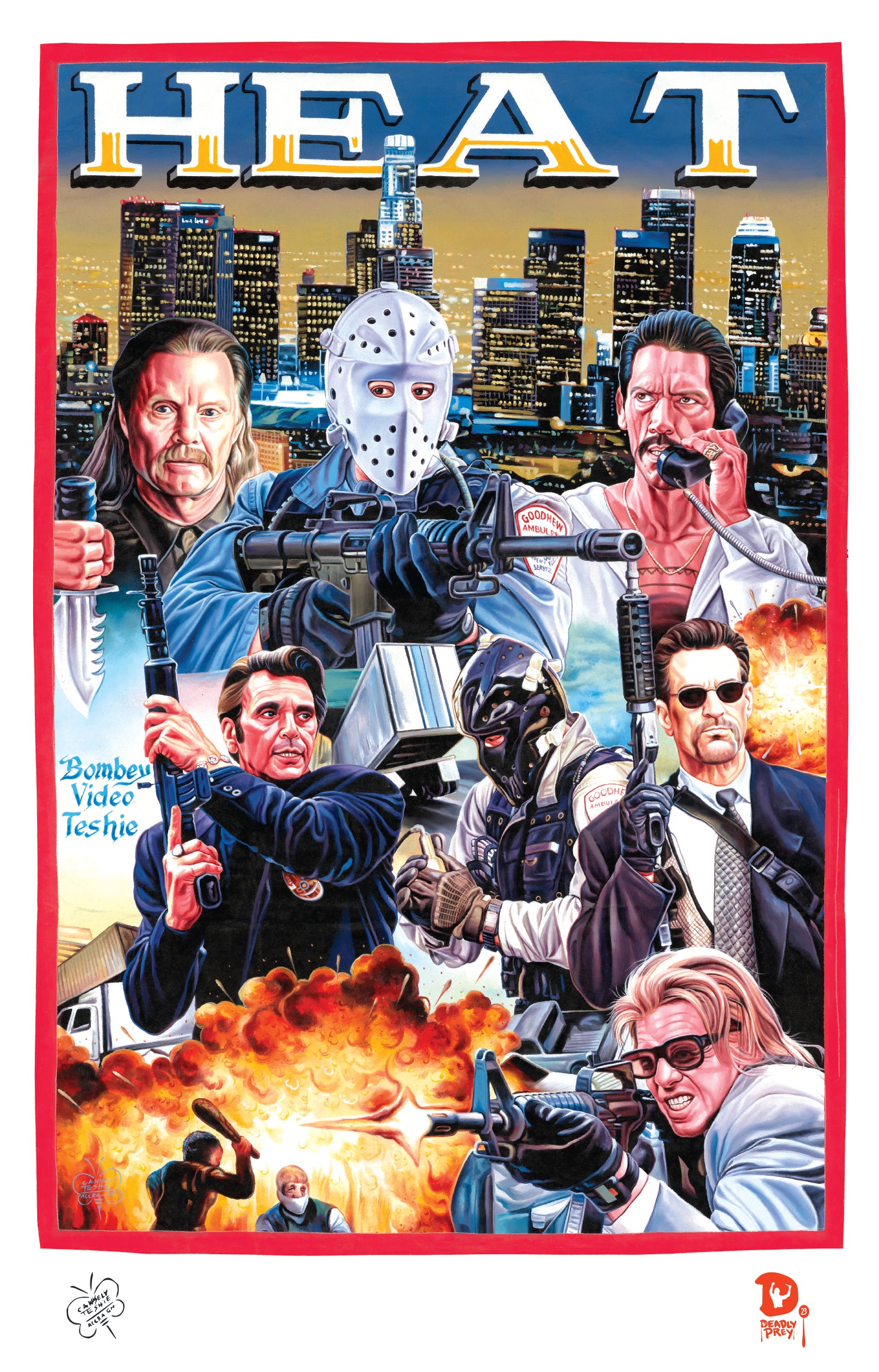 HEAT (High Quality Print) - C.A. Wisely – Deadly Prey Gallery
