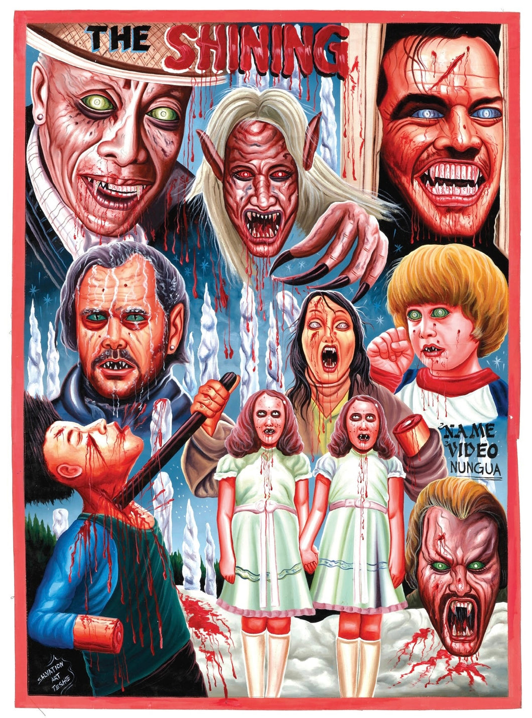 The Shining - Limited Edition Archival Giclée Print from Static Medium by Salvation