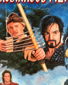 Robin Hood: Men in Tights - Original Painting by Stoger