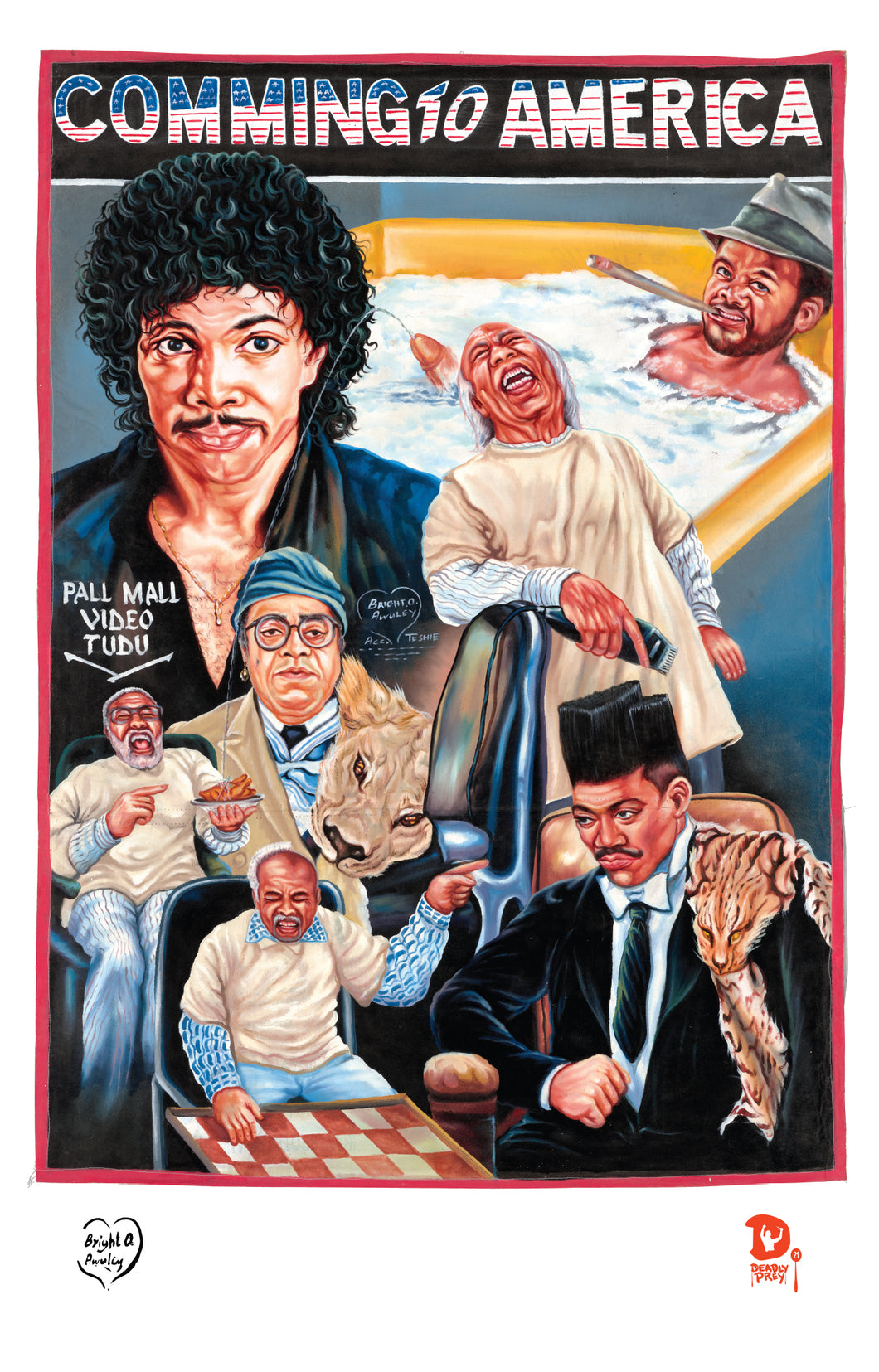 COMING TO AMERICA (High Quality Print) - Bright Obeng