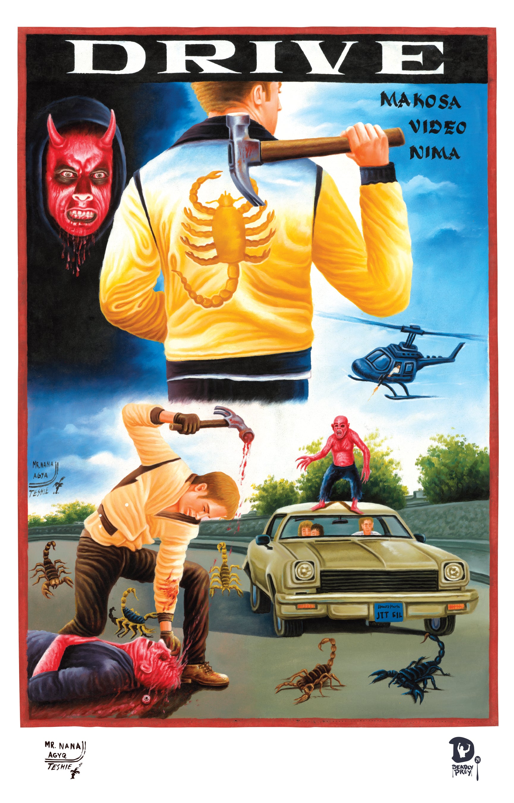 DRIVE (High Quality Print) - Mr. Nana Agyq – Deadly Prey Gallery
