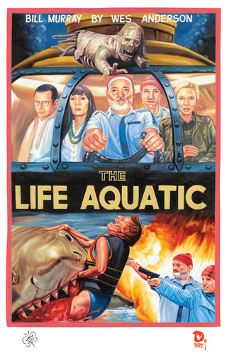 THE LIFE AQUATIC (High Quality Print) - C.A. Wisely