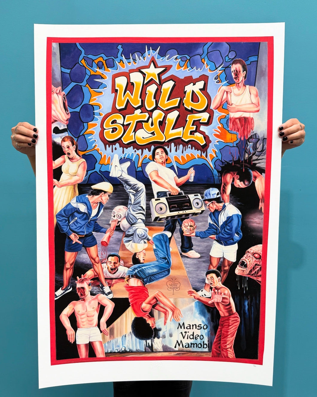 Wild Style - Limited Edition Archival Giclée Print from Static Medium by C.A. Wisely