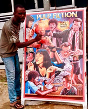 Load image into Gallery viewer, Pulp Fiction - Limited Edition Archival Giclée Print from Static Medium by Salvation