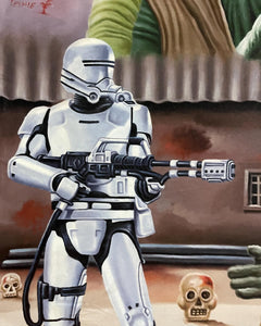 Star Wars - Original Painting by Mr. Nana Agyq