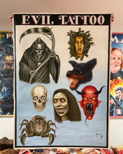 Load image into Gallery viewer, Evil Tattoo - Original Painting by Mr. Nana Agyq