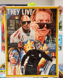They Live - Original Painting by H.K. Mathias