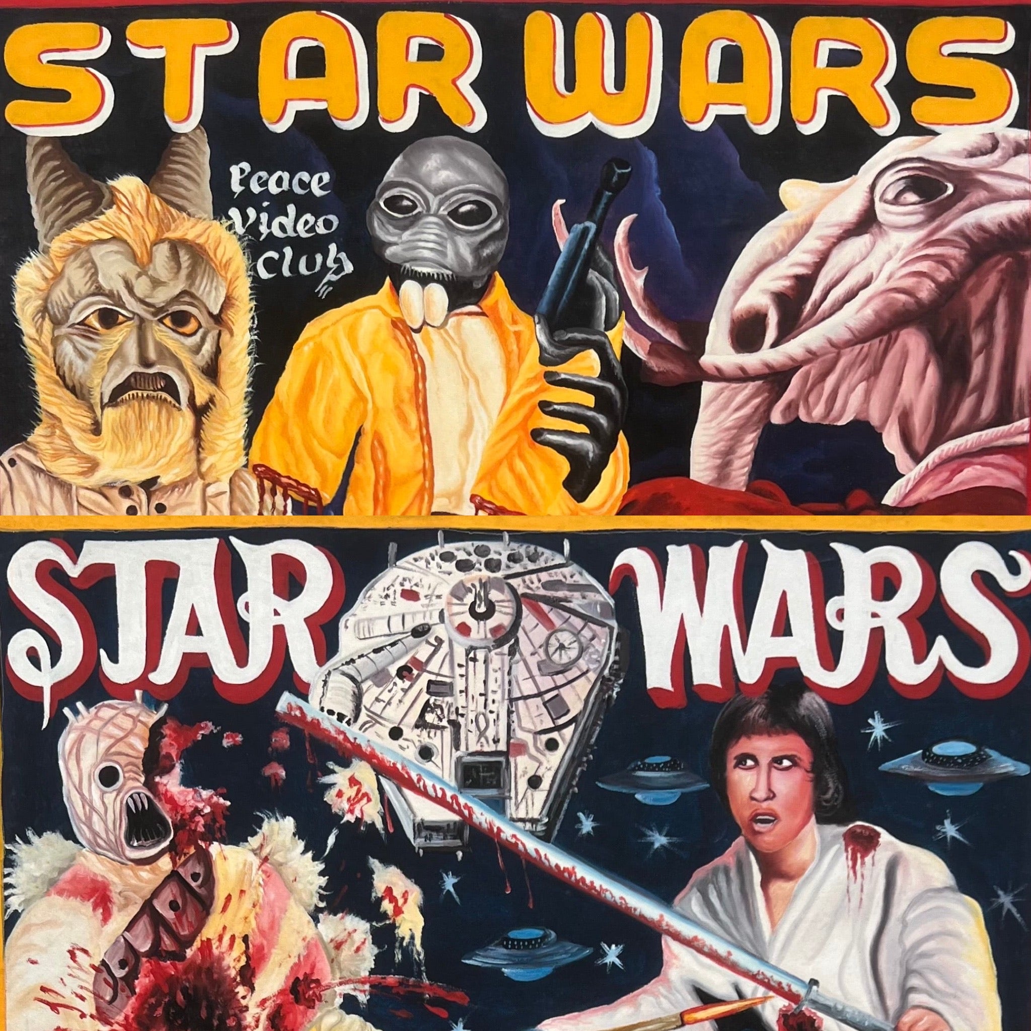 Star Wars 2 Pack - Limited Edition Archival Giclée Print Set by