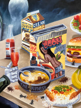 Load image into Gallery viewer, MF DOOM Mm..Food - Archival Giclée Print from Static Medium by Mr. Nana Agyq (Artist’s Proof)